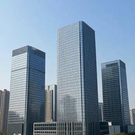 许多现代建筑看起来像玻璃盒子。