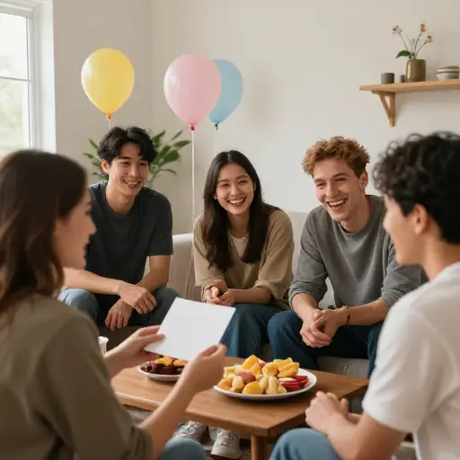 他们想邀请朋友们来参加聚会。