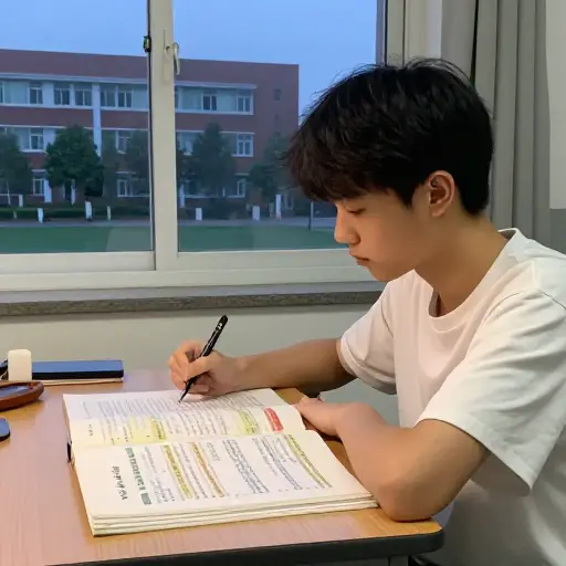 我每天放学后学习英语。