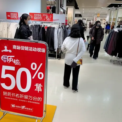 这次促销活动把原价打五折。