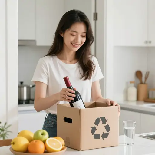 为了更健康的生活方式，她计划完全戒酒。