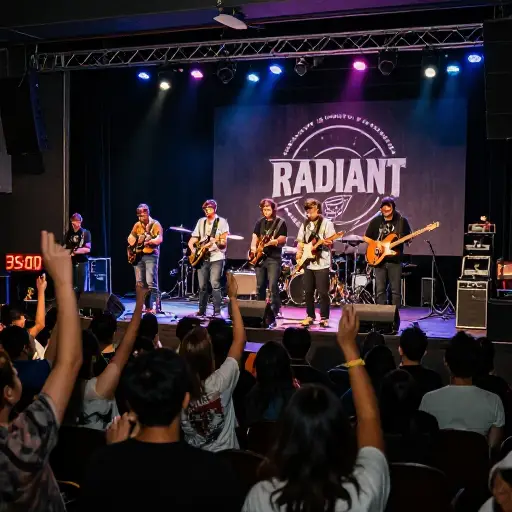 尽管大多数人喜欢RADIANT组合，但他们总共只演奏了35分钟。