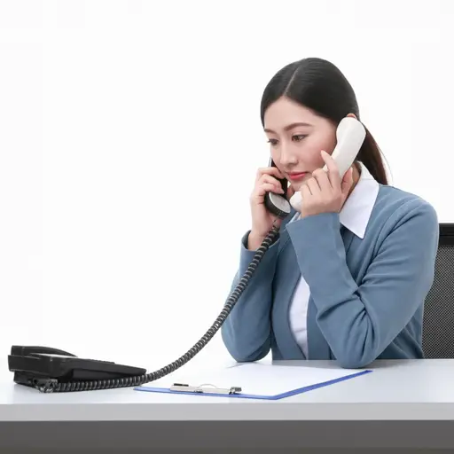 她的职责包括接听电话和整理文件。