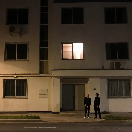 他们不可能用了这么多电，上个月还不住在这儿呢。