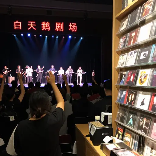 我非常喜欢那场音乐会，所以后来买了那张专辑。
