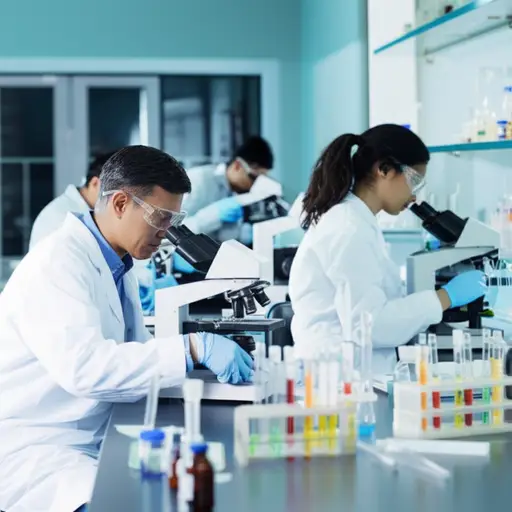 科学家们正在研究这种新药物的疗效。