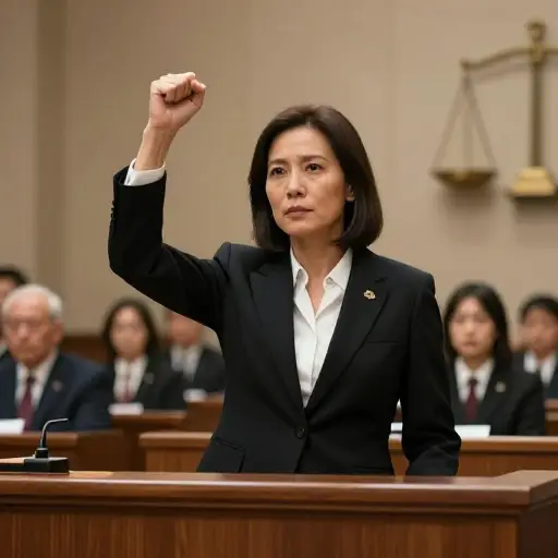 她是人权的捍卫者。