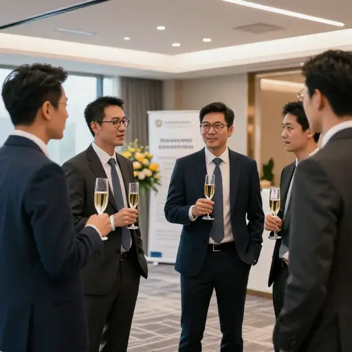 公司将在下周五为新任首席执行官举办一场欢迎酒会。