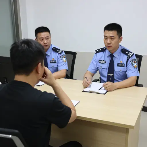 警方正在讯问一名男子，这与他失踪有关。
