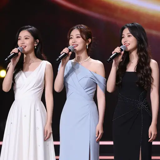 晚会以一支由女歌手组成的三重唱表演的歌曲结束。