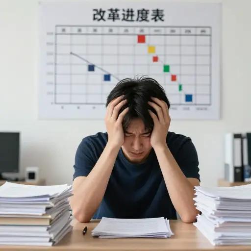 我对改革进展缓慢越来越感到沮丧。