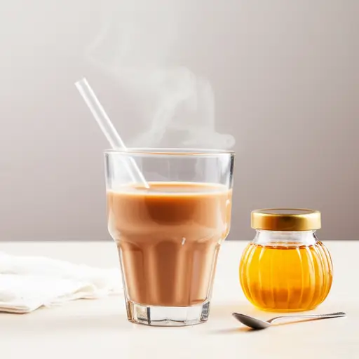 这杯奶茶简直甜如蜜！