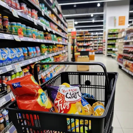 我们买些薯片和饮料来开派对吧。