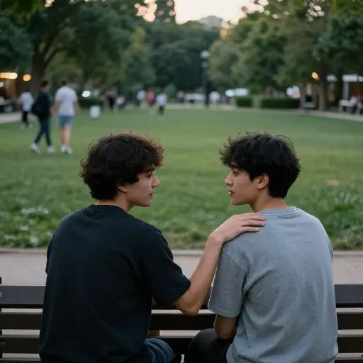 你看，我的朋友，生活有时会很艰难，但人们总能设法度过。