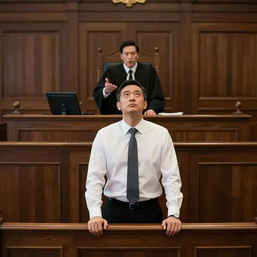 那位固执的被告不顾法官的反复警告，坚持要在法庭上为自己辩护。