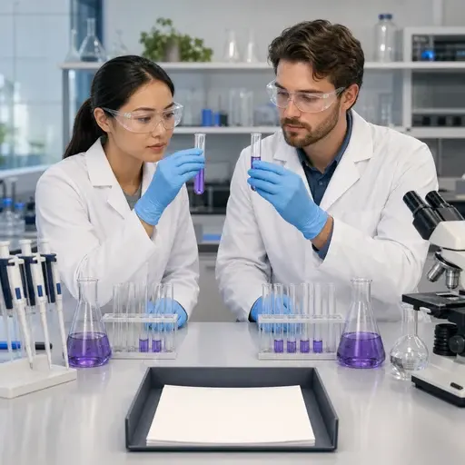 实验室在公布结果之前正在确认实验数据。