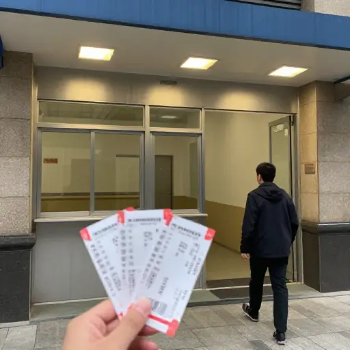 今晚演出只剩我们的票了。