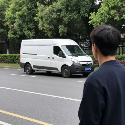 留意送货车。