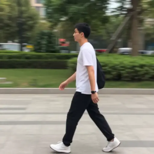 我边走边拍，所以视频画面很晃。