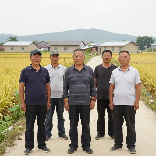当地的村民反对在附近修建高速公路的计划。