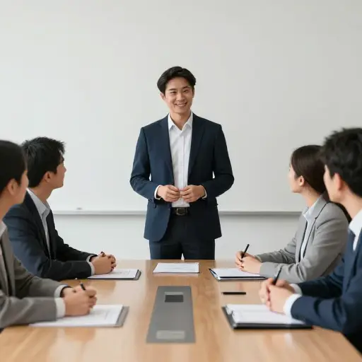 他在管理团队方面做得非常出色。