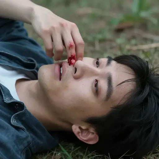 我一看到自己的血就会晕倒。