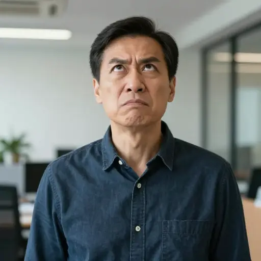听到那个荒谬的解释，他气恼地翻了个白眼。