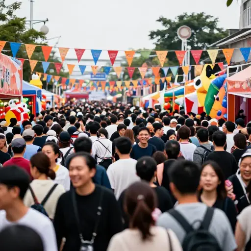 尽管程序混乱，但它是成功的，许多人想参加明年的节日。