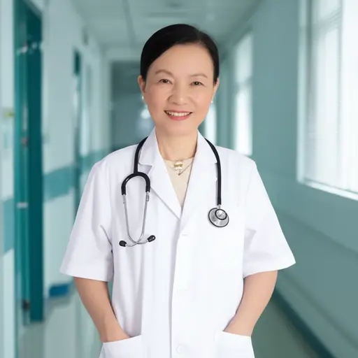 我妈妈是一名医生。