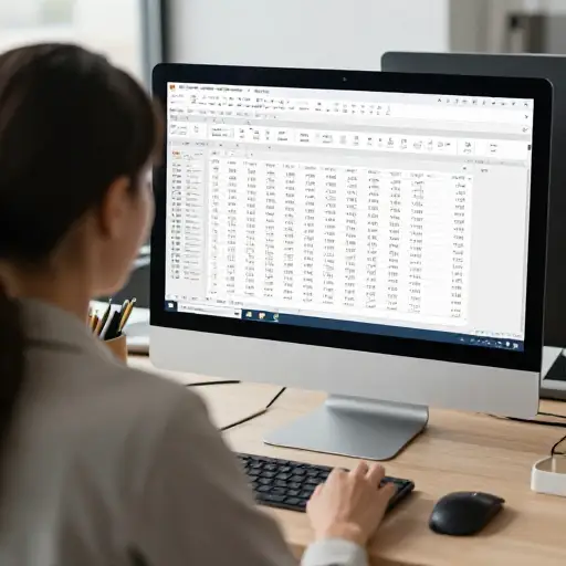 她用新的销售信息准备了一个电子表格。
