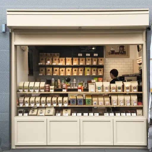 这家商店出售镇上最好的咖啡豆。