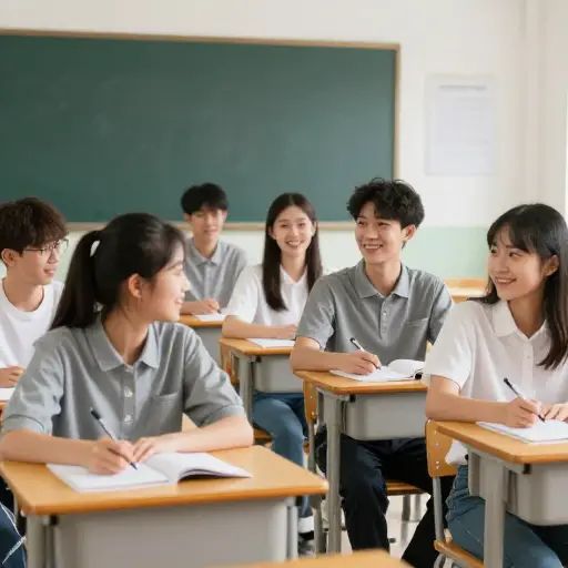 我们的大多数同学通过了考试。