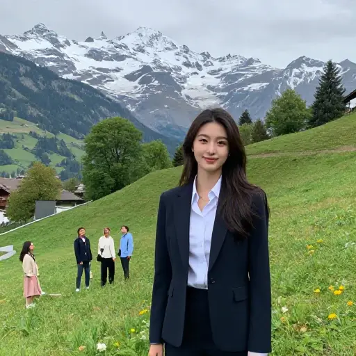 露西在瑞士阿尔卑斯山找到了一份梦寐以求的工作，她的朋友们都羡慕得眼红。