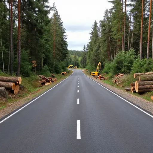新道路可能对环境造成损害。