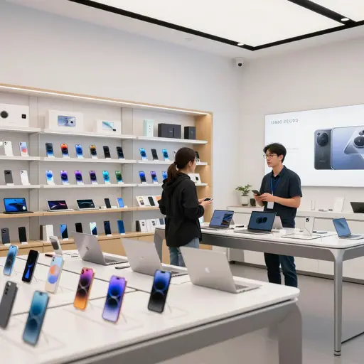 这家商店对昂贵的电子产品提供24个月的免息信贷。