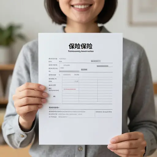 拥有一份可靠的保险单让我感到安心。