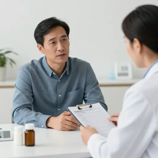 他的康复取决于能否严格遵守医嘱。