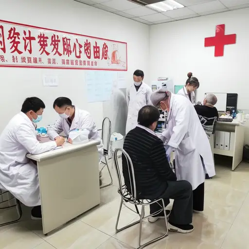 当地社区为退伍军人提供了免费的医疗服务。