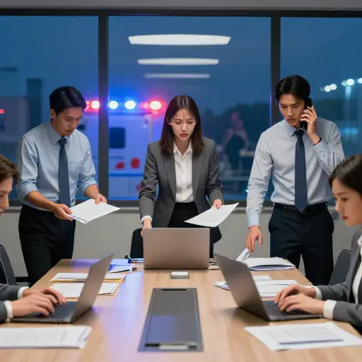 由于意外的紧急情况，我们不得不提前结束会议。
