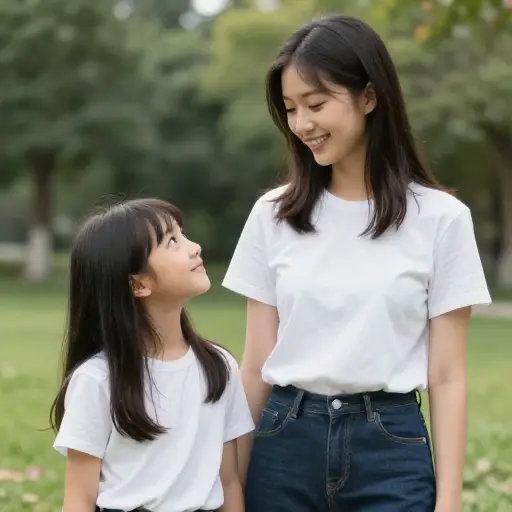 我妹妹甚至比我还高。