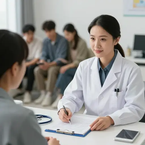 通常，医生一天要看大约三十个病人。