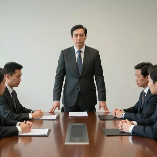 当他宣布在这家公司工作二十年后辞职时，他的声音里听不出一丝遗憾。