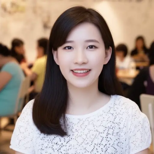 她熟练的微笑总能让人感到放松自在。