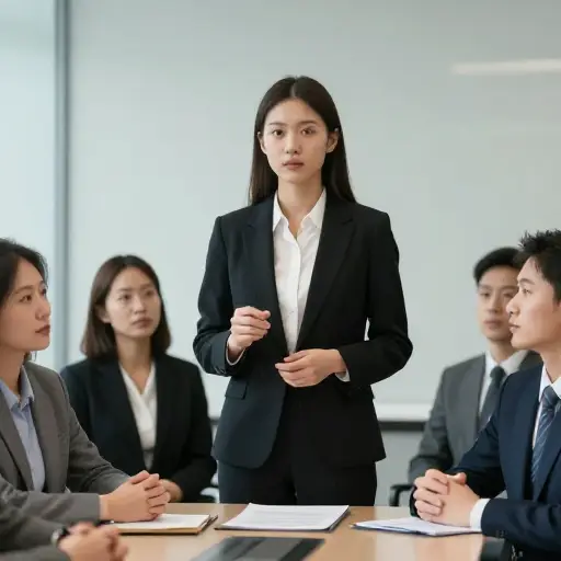 她的不友好被解读为自信的表现。
