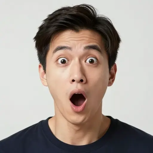 我惊愕不已，带着茫然的恐惧目瞪口呆地看着他。