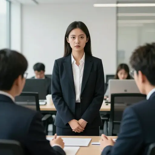 为了避免卷入办公室政治，她保留了自己的意见。