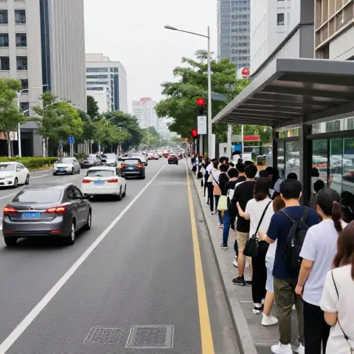 新交通法规不仅减少了市中心的车流量，还让公共交通的使用率翻了一倍。
