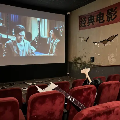 那部粗制滥造的翻拍电影是对原作的拙劣模仿。