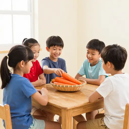 这些胡萝卜是他们的。