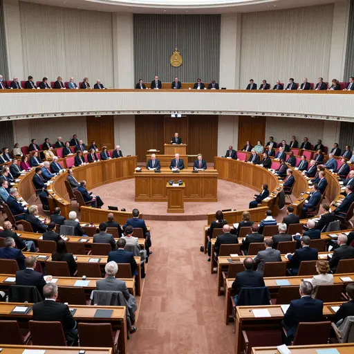 这个国家有许多政党。